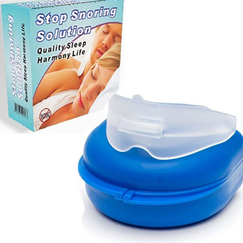 Stop Snoring Anti Snore Mouthpiece Apnea Guard Bruxism Tray Sleeping Aid Mouthguard Snore Stopper ILML