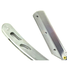 Straight Edge Stainless Steel Barber Folding Shaving Shave Knife ILML