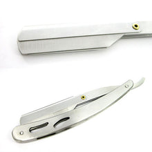 Straight Edge Stainless Steel Barber Folding Shaving Shave Knife ILML