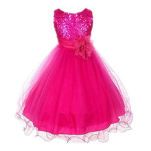 Baby Dresses Girls Sequin Flower Bowknot Birthday Wedding Party Tutu Dress Girl Vestido PY2 ILML