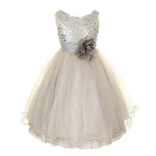 Baby Dresses Girls Sequin Flower Bowknot Birthday Wedding Party Tutu Dress Girl Vestido PY2 ILML