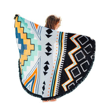Beach Bikini Boho Women Scarf Luxury Pool Home Neck Scarves Stoles Wrap Stole Bohemian Mala Throw Roundie carves ILML