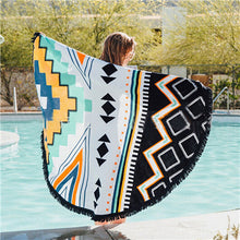 Beach Bikini Boho Women Scarf Luxury Pool Home Neck Scarves Stoles Wrap Stole Bohemian Mala Throw Roundie carves ILML