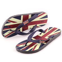 Beach Man shoes Rice flag Flip-flops Slippers Men Beach Sals Home Slippers salias mujer ILML