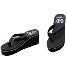 Bohemian Women Shoes High Heels Flip Flops platform wedges women Sals Flip slippers woman shoes designer ILML