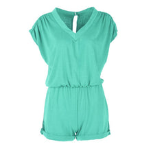 Cosy Sexy Women's V Neck Mini Playsuit Ladies Jumpsuit Party Shorts Beach Shorts Femme ILML