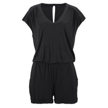 Cosy Sexy Women's V Neck Mini Playsuit Ladies Jumpsuit Party Shorts Beach Shorts Femme ILML
