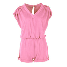 Cosy Sexy Women's V Neck Mini Playsuit Ladies Jumpsuit Party Shorts Beach Shorts Femme ILML