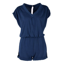Cosy Sexy Women's V Neck Mini Playsuit Ladies Jumpsuit Party Shorts Beach Shorts Femme ILML