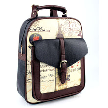 Women Backpack Belfry Printing Leather backpack For Girl Bag School Backpacks Bag Mochila ILML