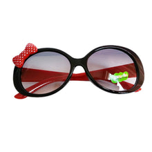 Sun Glasses for Toddlers Kids Plastic Frame Sunglasses Girls Baby Bowknot Cat Eye Shades Goggles Eyewear UV400 ILML