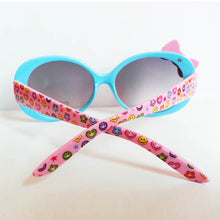 Sun Glasses for Toddlers Kids Plastic Frame Sunglasses Girls Baby Bowknot Cat Eye Shades Goggles Eyewear UV400 ILML