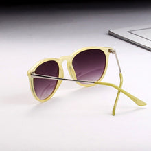 Sun Glasses for Women Men Retro Round Eyeglasseetal Frame Leg Spectacles 5 Colors Sunglasses ILML