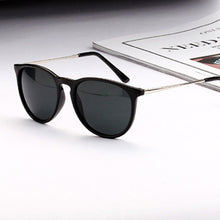 Sun Glasses for Women Men Retro Round Eyeglasseetal Frame Leg Spectacles 5 Colors Sunglasses ILML