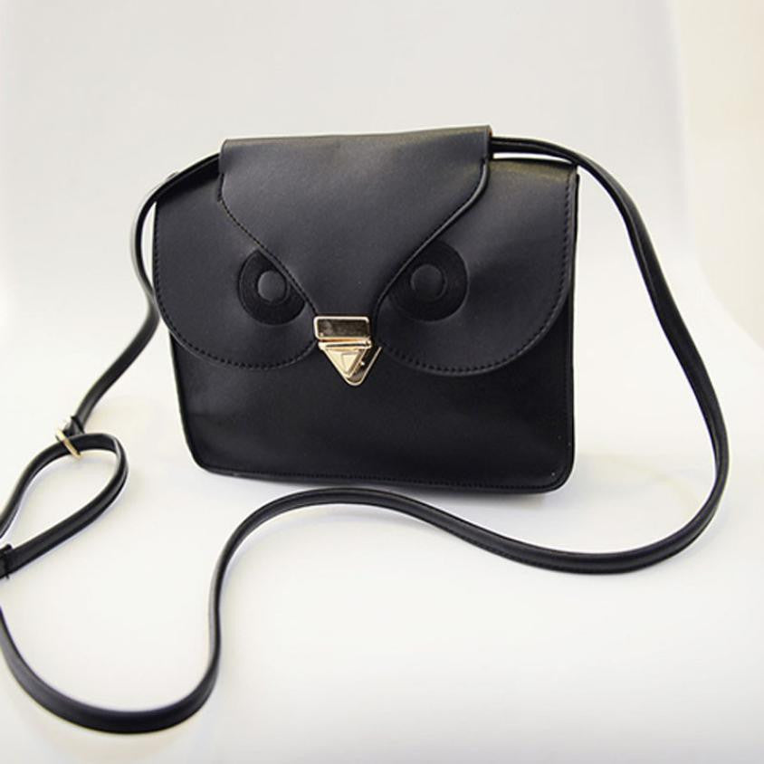 Superb Forward Cute Owl Print Women's Cross Body Purse Satchel Messenger Shoulder Bag Hbag ILML