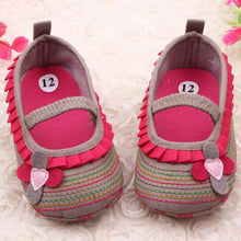 Sweet born Baby Girls Flower Ruffled Shoes Toddler Soft Bottom Kids Crib 0-12M First Walkers  ILML