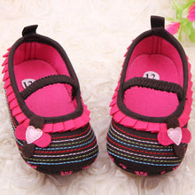 Sweet born Baby Girls Flower Ruffled Shoes Toddler Soft Bottom Kids Crib 0-12M First Walkers  ILML