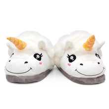 Sweet Plush Cartoon Creative Men Women Slippers House Shoes Anti-skid Soft Warmer Indoor Slippers Free Size  ILML