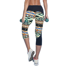 Szie XL LCasual Women Pants Skinny Slim High Waist Pants pants Printed Stretch Cropped Leggings Trousers ILML