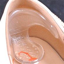 T type Rearfoot Thread Invisible PU Silicone Attached To The Anti Grinding Heel Stick Heel Pad slip-resistant insoles foot care ILML