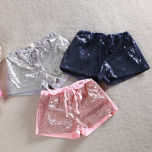 Toddler 2-6 Y Kids Girl Sequins Shorts Short Pants Tie Bow Elastic Waist Trousers PY1 ILML
