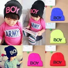 Toddler Baby Girl Boy BOY Skull Hat Warm Beanie Caps Woolen Ski Hats  ILML