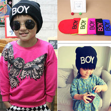 Toddler Baby Girl Boy BOY Skull Hat Warm Beanie Caps Woolen Ski Hats  ILML