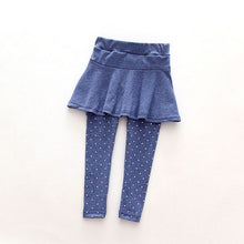 Toddler Girls Culottes Render Pants Kids Child Fall Leggings Trousers Skirt 1-7 Years ILML