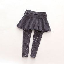 Toddler Girls Culottes Render Pants Kids Child Fall Leggings Trousers Skirt 1-7 Years ILML