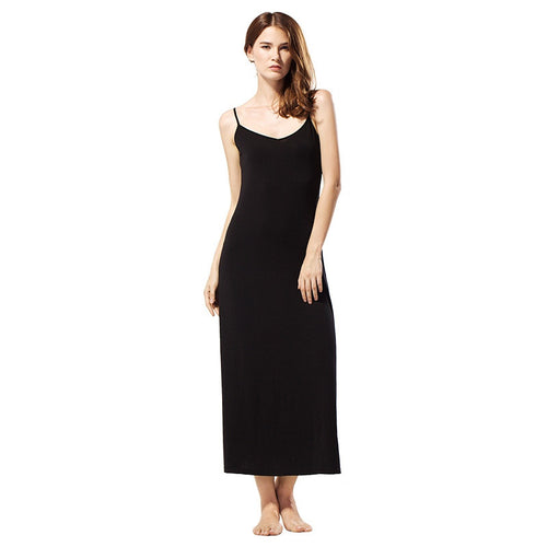 Trendy Women Sleeveless Slim Long Maxi Dress Casual Beach Dress Sundress ILML