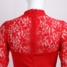 Turtleneck Long Sleeve Lace Party Dresidi Sexy Club Bandage Bodycon Dress Women Elastic Work Pencil Dresses ILML