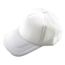 Adult Casual Hat Solid Men Women Cap Baseball Caps hat Trucker Mesh Blank Visor Hat Adjustable ILML