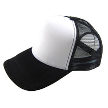 Adult Casual Hat Solid Men Women Cap Baseball Caps hat Trucker Mesh Blank Visor Hat Adjustable ILML