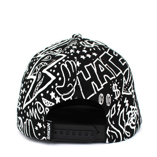 Adult Vintage Men Women Cap Baseball Caps hat Hip-Hop Flat Bill Hat Hippie Eye Hiphop Adjustable Cap ILML
