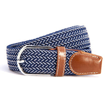 Unisex Canvas Woven Leather Pin Webbing Metal Buckle Elastic Waist Belt Men Women Waistband ILML