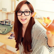 Unisex Eyewear Frames Clear Lens Nerd Glasses Square Frame Men's Women's Trendy Accessories ILML