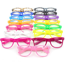 Unisex Eyewear Frames Clear Lens Nerd Glasses Square Frame Men's Women's Trendy Accessories ILML
