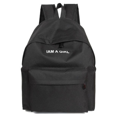 Men women backpack Backpacks for teenage girls Boys Canvas Rucksack Backpack Fresh School Book Shoulder Bag ILML