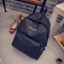 Men women backpack Backpacks for teenage girls Boys Canvas Rucksack Backpack Fresh School Book Shoulder Bag ILML