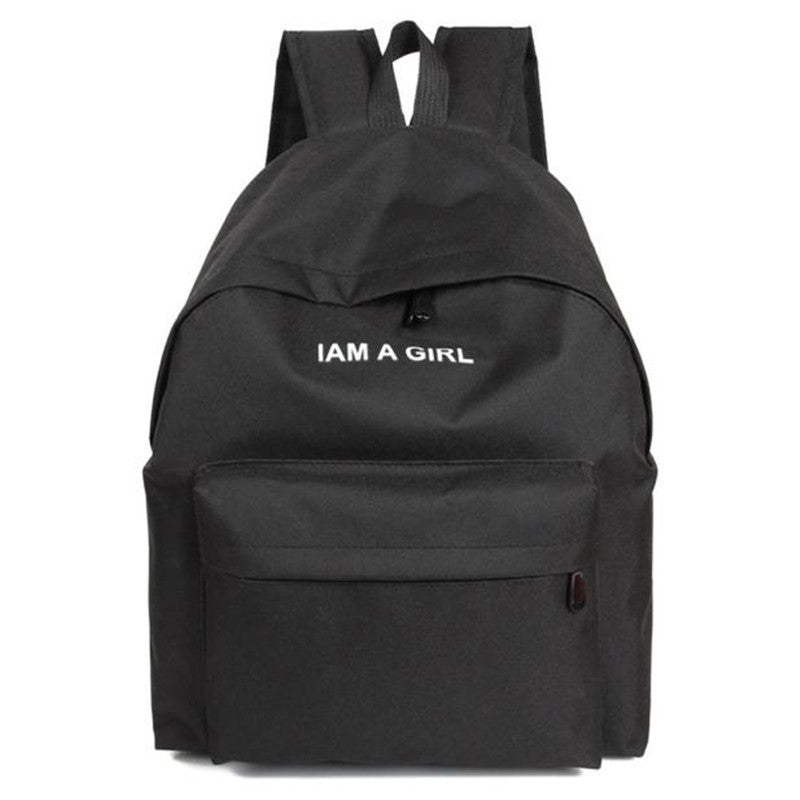 Men women backpack Backpacks for teenage girls Boys Canvas Rucksack Backpack Fresh School Book Shoulder Bag ILML