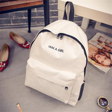 Men women backpack Backpacks for teenage girls Boys Canvas Rucksack Backpack Fresh School Book Shoulder Bag ILML