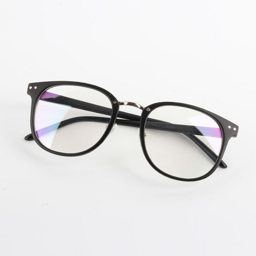 Unisex Tide Optical Glasses Round Frame Eyewear Eyeglasses Transparent Glass 4 Colors PY6 ILML