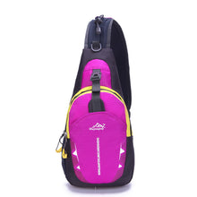 Men Women Chest Bag Hbag Waterproof Nylon Cross Body Shoulder Belt Chest Bag ILML