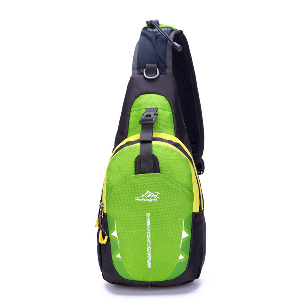 Men Women Chest Bag Hbag Waterproof Nylon Cross Body Shoulder Belt Chest Bag ILML