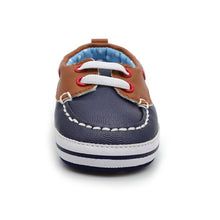 Unisex PU leather jacket casual Round Toe Soft Leather shoes ILML