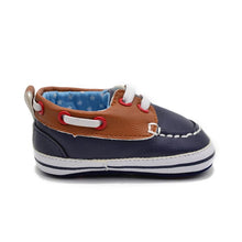 Unisex PU leather jacket casual Round Toe Soft Leather shoes ILML