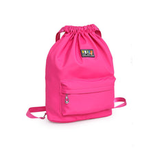 Women backpack Nylon Printing Drawstring Backpack For Girl Students School backpacks girls Boys bag ILML