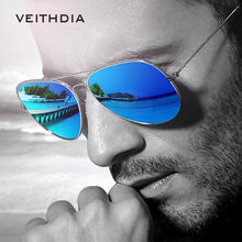 VEITHDIA Classic Polarized Sunglasseen/Women Colorful Reflective Coating Lens Eyewear Accessories Sun Glasses ILML