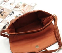 Vintage Casual Small Women Crossbody Bags Girl Leather Messenger Bag Retro Envelope Bag Hbag Purse Sling Shoulder Bag Thin ILML