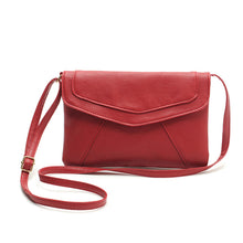 Vintage Casual Small Women Crossbody Bags Girl Leather Messenger Bag Retro Envelope Bag Hbag Purse Sling Shoulder Bag Thin ILML